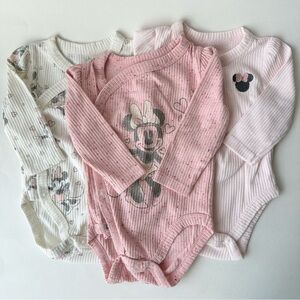 Disney Minnie Mouse Long Sleeve Onesies